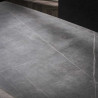Table de salle à manger moderne en céramique gris clair Elda