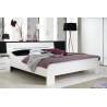 Lit adulte design coloris blanc Tornado