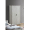 Chambre enfant contemporaine chêne clair/marron Solange