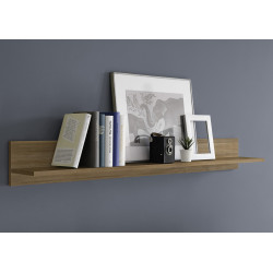 Etagère murale 138 cm chêne mercure Agathe