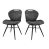 Chaises de brasserie en PU (lot de 2) Spinoza