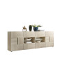 Buffet/bahut moderne 241 cm chêne samoa Milenor