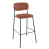 Tabourets de restaurant en tissu Sileone (lot de 2)