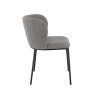 Chaises de restaurant en tissu Miranda (lot de 2)