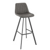 Tabourets de bistrot en simili Jacky (lot de 2)