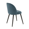 Chaise de restaurant en velours Erika (lot de 2)