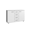 Commode adulte contemporaine blanche Palmira