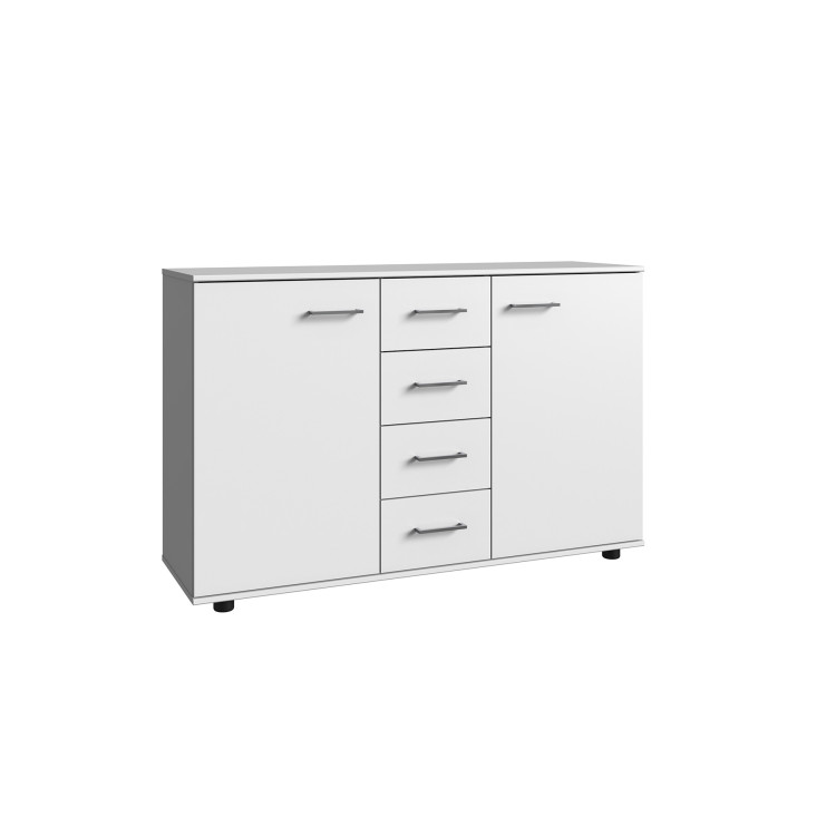 Commode adulte contemporaine blanche Palmira