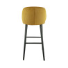 Tabouret de bistrot en velours Olga