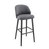 Tabouret de bistrot en velours Olga