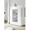 Vitrine moderne laquée blanc brillant Orlane