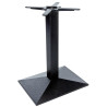 Pied de table de brasserie 55x40 en métal noir Rosane