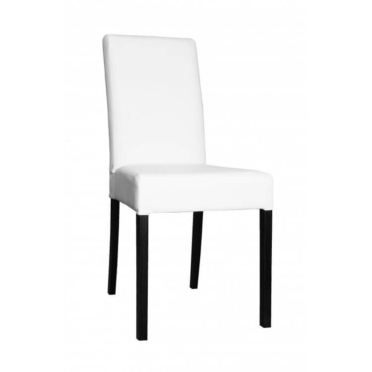 Chaise de salle à manger (lot de 2) coloris blanc Evoria