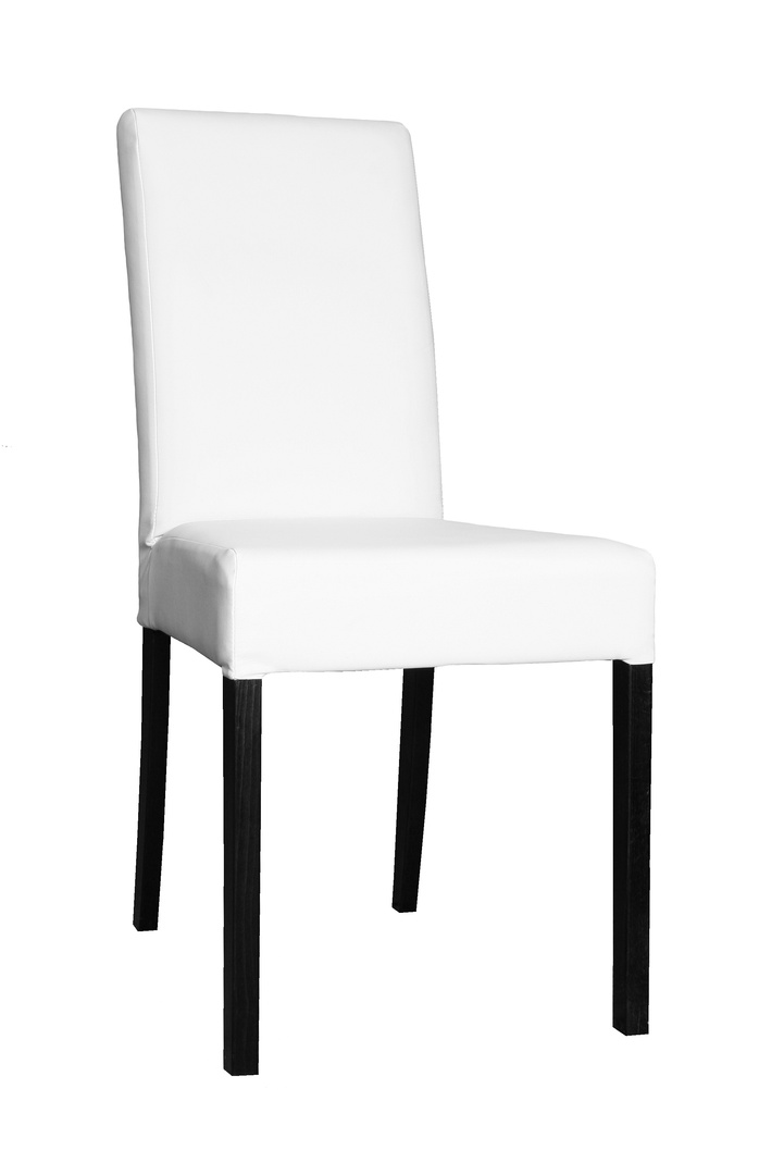 Chaise de salle à manger (lot de 2) coloris blanc Evoria