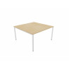 Bureau bench 2 personnes pieds massif Online K