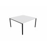 Bureau bench 2 personnes pieds massif Online K