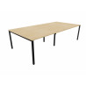 Bureau bench 4 personnes pieds massif Online K