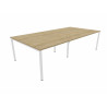 Bureau bench 4 personnes pieds massif Online K