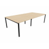 Bureau bench 4 personnes pieds massif Online K