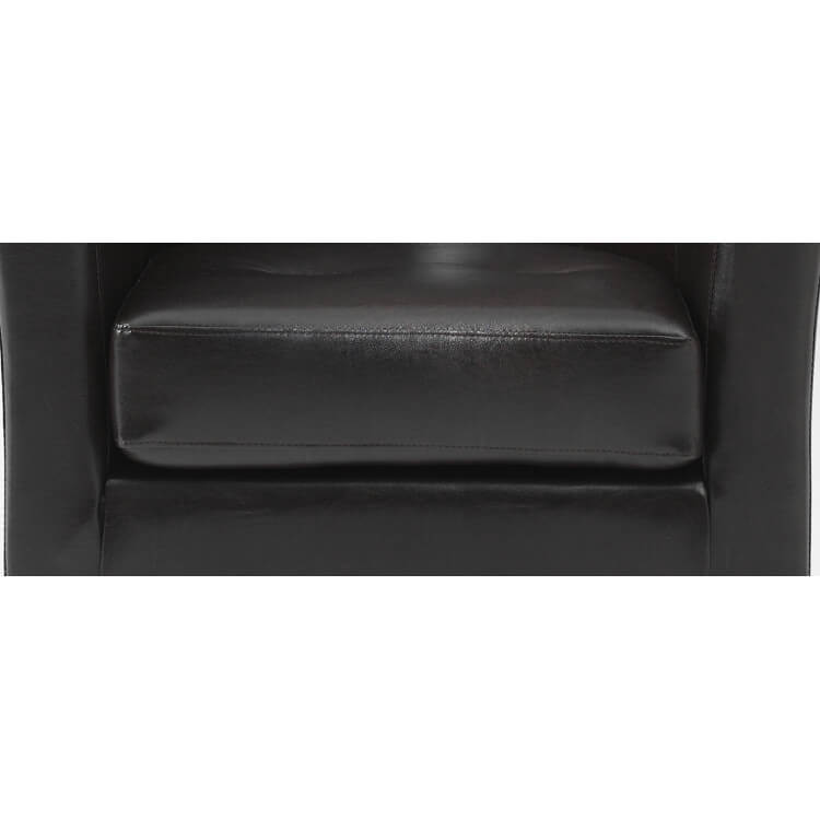 Fauteuil Cabriolet En Pu Coloris Chocolat Caurel Matelpro