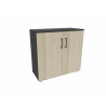 Armoire de bureau portes battantes H 77 cm Online