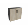 Armoire de bureau portes battantes H 77 cm Online