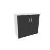 Armoire de bureau portes battantes H 77 cm Online