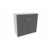 Armoire de bureau portes battantes H 77 cm Online