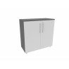 Armoire de bureau portes battantes H 77 cm Online