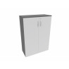 Armoire de bureau portes battantes H 114 cm Online