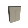 Armoire de bureau portes battantes H 114 cm Online