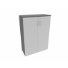 Armoire de bureau portes battantes H 114 cm Online