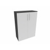 Armoire de bureau portes battantes H 114 cm Online