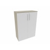 Armoire de bureau portes battantes H 114 cm Online