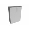 Armoire de bureau portes battantes H 114 cm Online