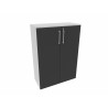 Armoire de bureau portes battantes H 114 cm Online