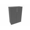 Armoire de bureau portes battantes H 114 cm Online