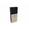 Armoire de bureau combinée H 188 cm Online