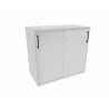 Armoire de bureau portes coulissantes H 74 cm Proline