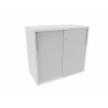 Armoire de bureau portes coulissantes H 74 cm Proline