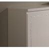 Buffet/bahut design 3 portes/3 tiroirs blanc laqué Pisco