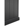 Buffet/bahut moderne 240 cm noir Raphie