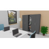 Armoire de bureau portes battantes H 188 cm Online