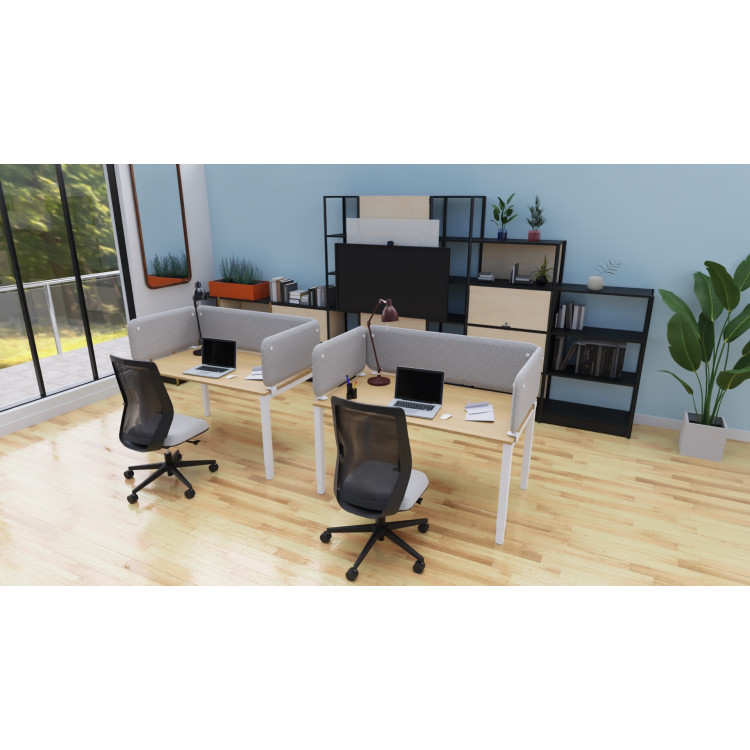 Panneau de séparation de bureau acoustique en tissu punaisable Moody