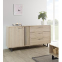 Buffet/bahut moderne 170 cm chêne sable Madera