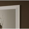 Miroir de salle à manger design 180 cm laqué blanc Jewel