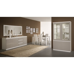 Salle A Manger Laquee Blanche Noire Table A Manger Laque Matelpro
