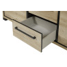 Buffet/bahut contemporain 185 cm chêne arizona Rocco