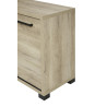 Buffet/bahut contemporain 240 cm chêne arizona Rocco