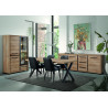 Buffet/bahut contemporain 240 cm chêne arizona Rocco